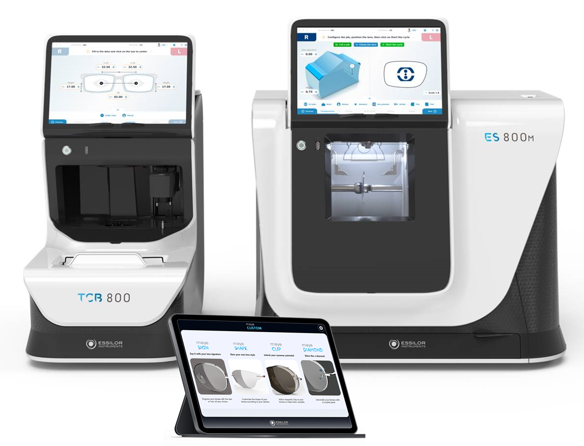 ES 800M w M'eye Custom App